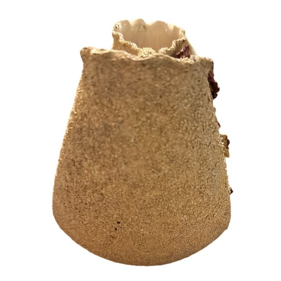 Vintage Ceramic Double Pocket Mojalica style Planter With Floral Design - Picture 6 of 10